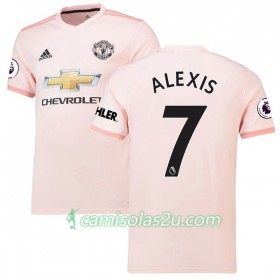 Camisolas de Futebol Manchester United Alexis Sanchez 7 Equipamento Alternativa 2018/19 Manga Curta